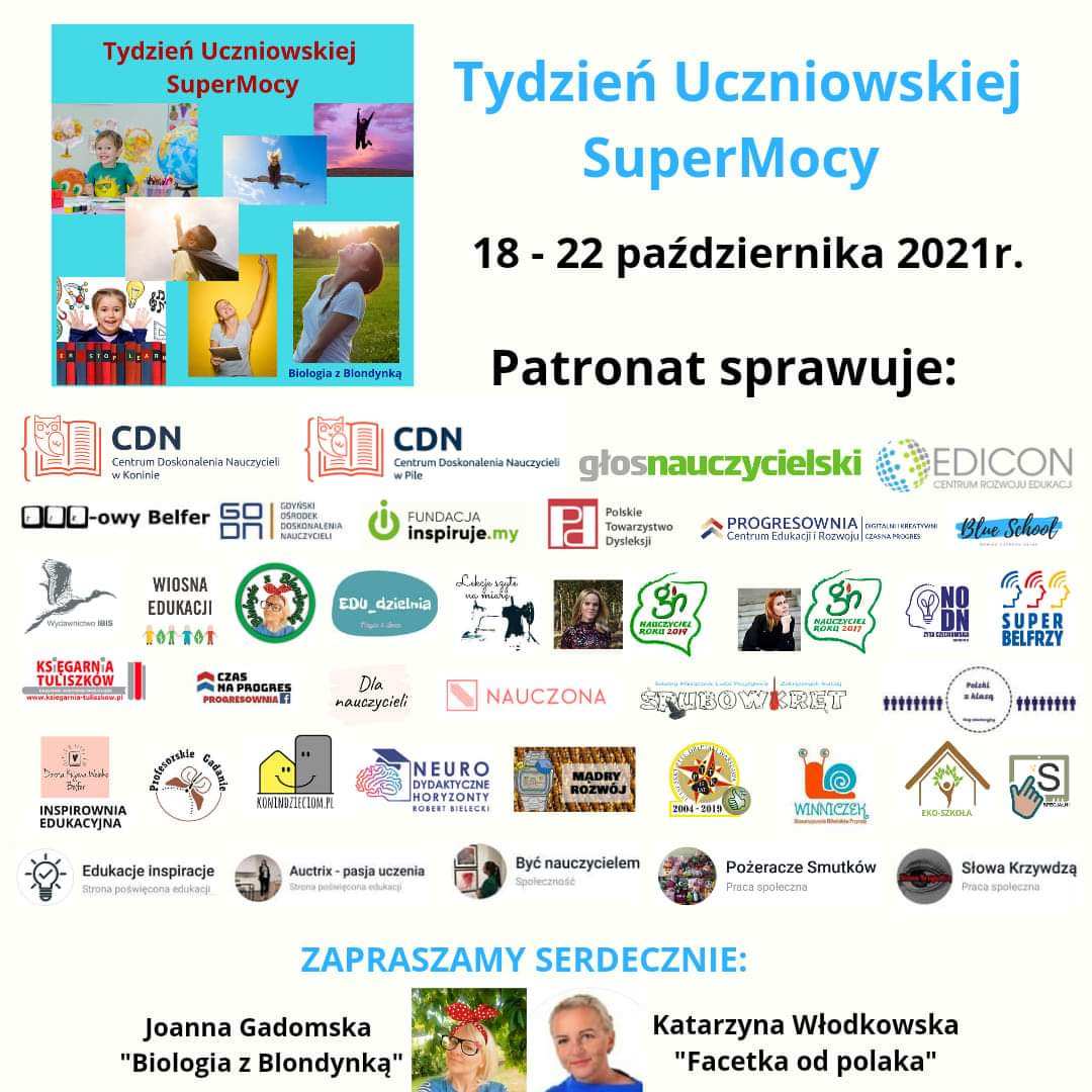„Tydzień Uczniowskiej SuperMocy” pod patronatem GODN – Gdyński Ośrodek ...